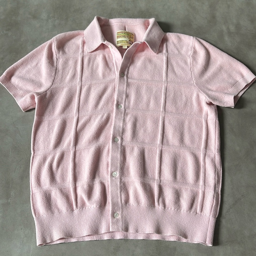 Aime Leon Dore Polo Cardigan Size Large